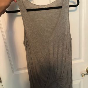 Grey tank top